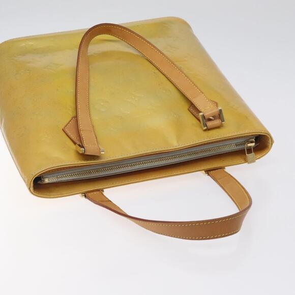 LOUIS VUITTON Monogram Vernis Houston Hand Bag Gris M91053 - Picture 6 of 13